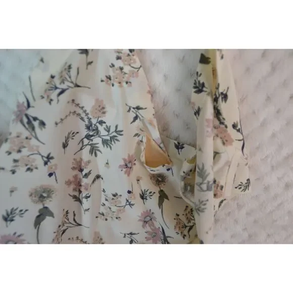 Lucky Brand Lounge Bralette Women's XL Floral Wireless Padded - Picture 6 of 10